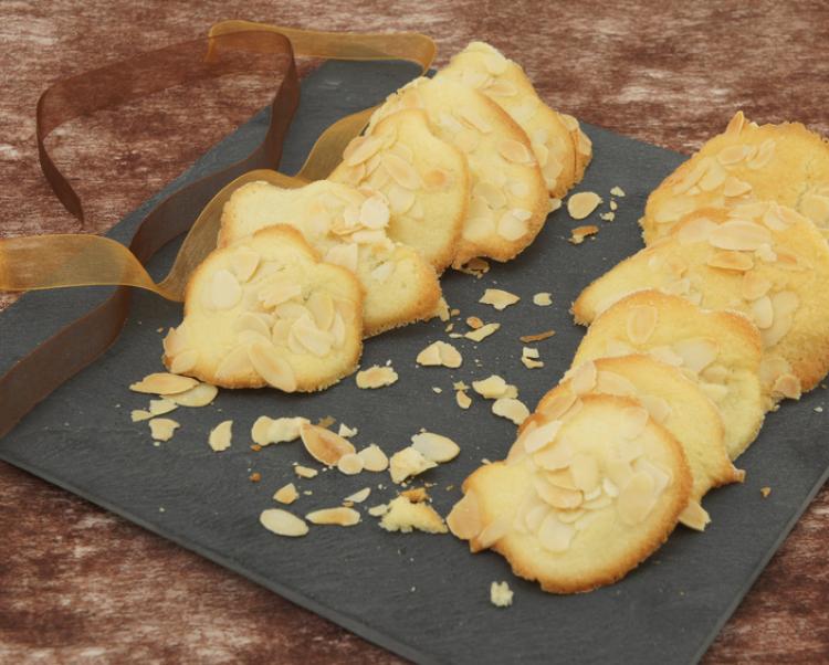 Recette de tuiles aux amandes sans gluten