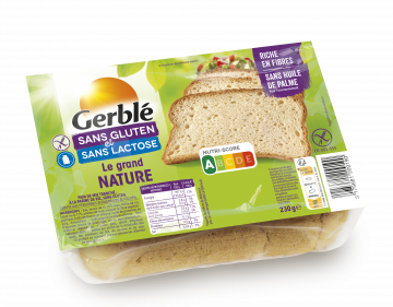 GERBLE sans gluten Le grand nature 