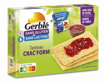 Crac'Form sans gluten et sans lactose