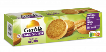 GERBLE sans gluten Palet beurre