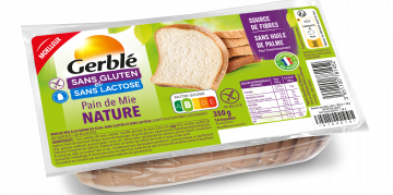 GERBLE sans gluten Pain de mie