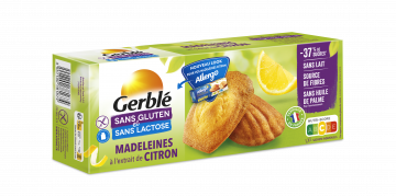 GERBLE SANS GLUTEN Madeleine citron 