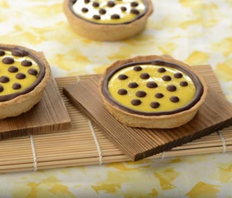 Tartelettes au yuzu