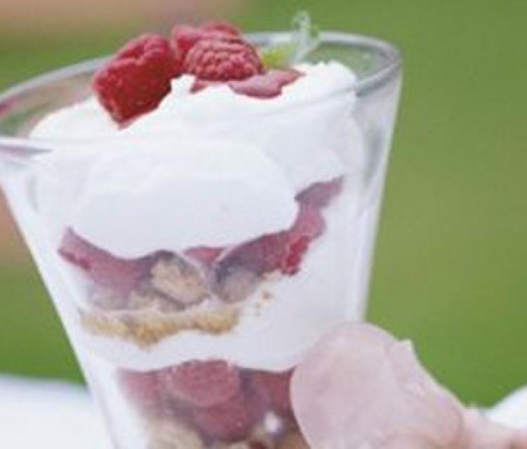 Neige de framboises et Céréchoc Neige de framboises et Céréchoc