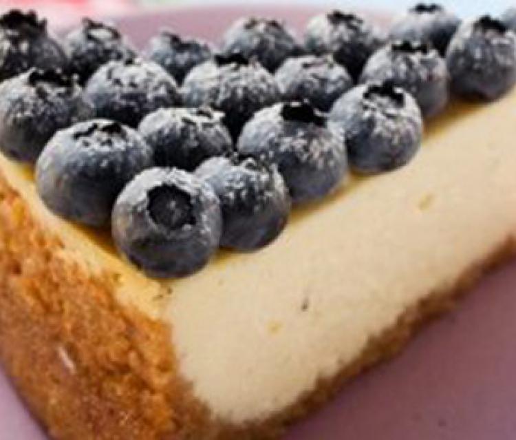 Cheesecake aux bleuets