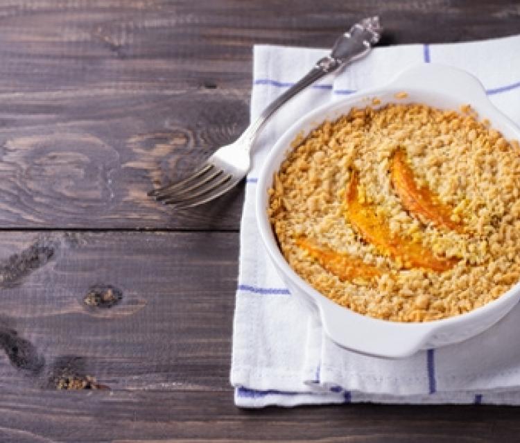 Crumble au potimarron