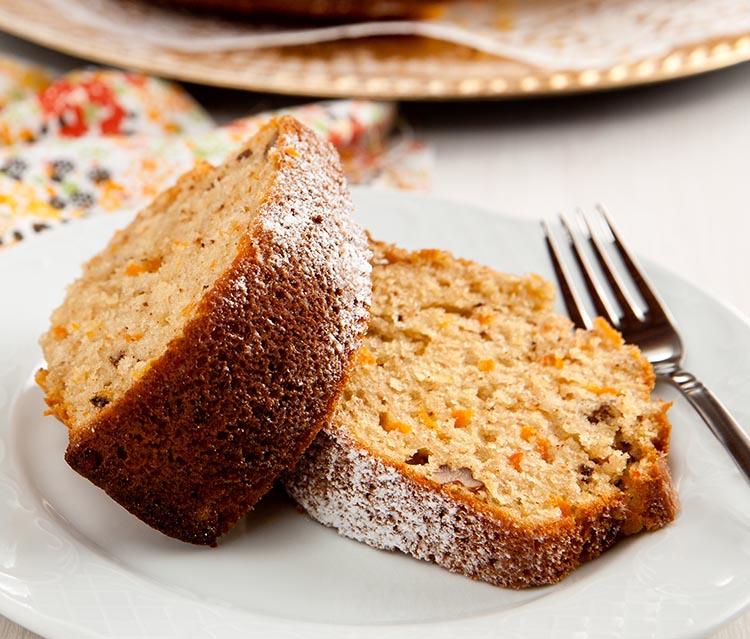 Cake aux carottes gerblé sans gluten